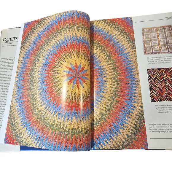 Quilts An American Heritage Patchwork Quilts The World History of Quilting Artwo - Picture 5 of 13